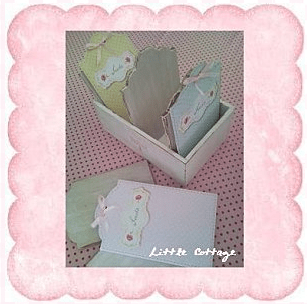 Boîte de rangement pour sachets de graines "We are in the Garden"